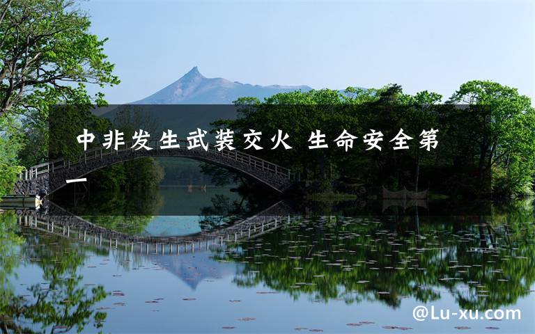  中非发生武装交火 生命安全第一