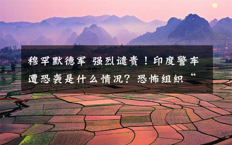 穆罕默德军 强烈谴责！印度警车遭恐袭是什么情况？恐怖组织“穆罕默德军”宣布对此负责