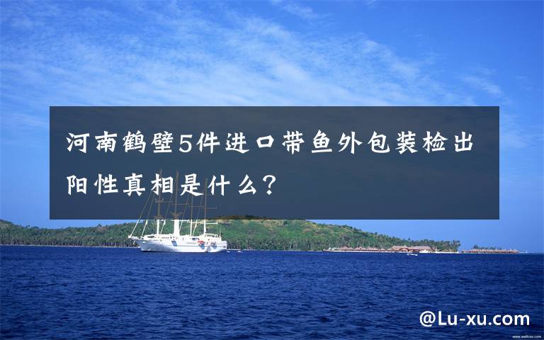 河南鹤壁5件进口带鱼外包装检出阳性真相是什么?