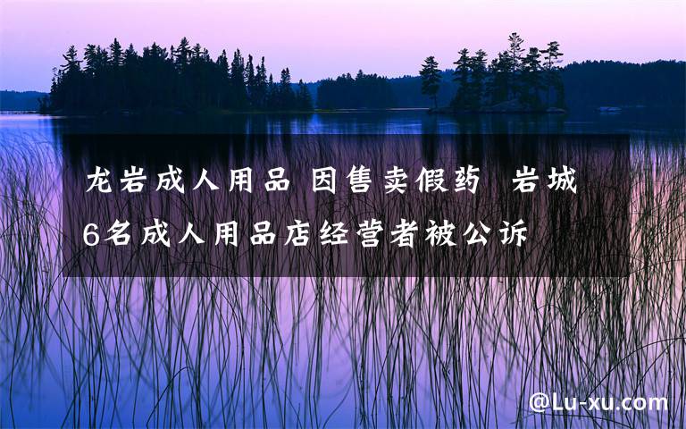 龙岩成人用品 因售卖假药 岩城6名成人用品店经营者被公诉