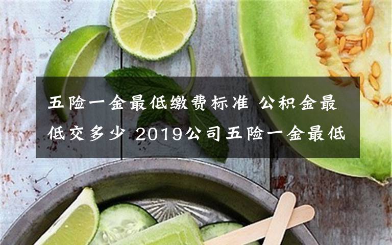 五险一金最低缴费标准 公积金最低交多少 2019公司五险一金最低标准公布