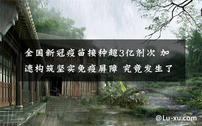 全国新冠疫苗接种超3亿剂次 加速构筑坚实免疫屏障 究竟发生了什么?