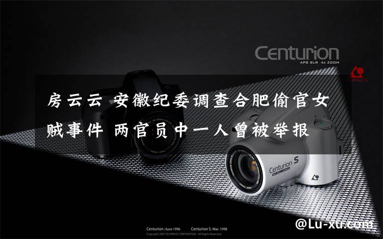 房云云 安徽纪委调查合肥偷官女贼事件 两官员中一人曾被举报