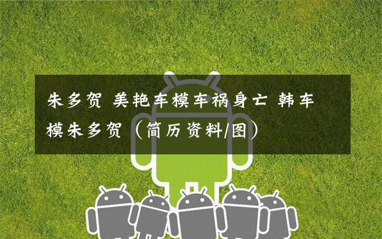 朱多贺 美艳车模车祸身亡 韩车模朱多贺（简历资料/图）