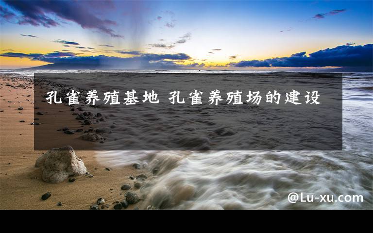 孔雀养殖基地 孔雀养殖场的建设