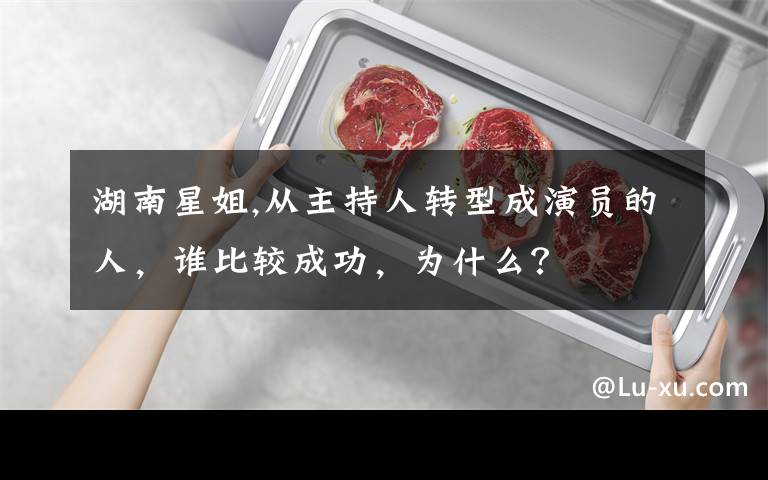 湖南星姐,从主持人转型成演员的人,谁比较成功,为什么?