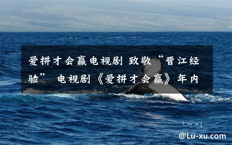 爱拼才会赢电视剧 致敬“晋江经验” 电视剧《爱拼才会赢》年内与观众见面