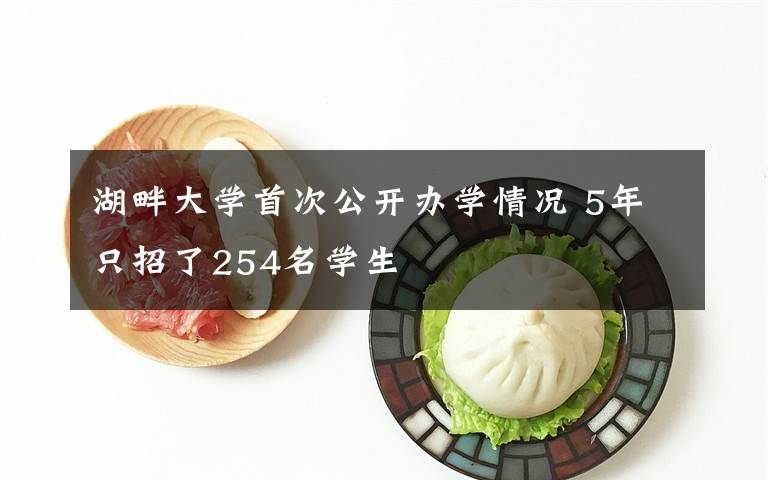 湖畔大学首次公开办学情况 5年只招了254名学生