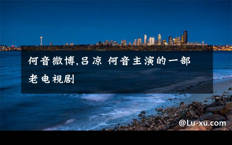 何音微博,吕凉 何音主演的一部老电视剧