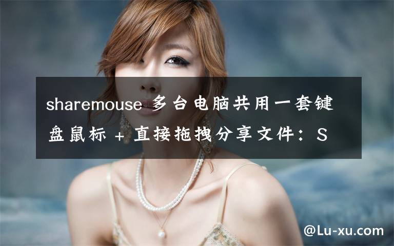 sharemouse 多台电脑共用一套键盘鼠标 + 直接拖拽分享文件:ShareMouse