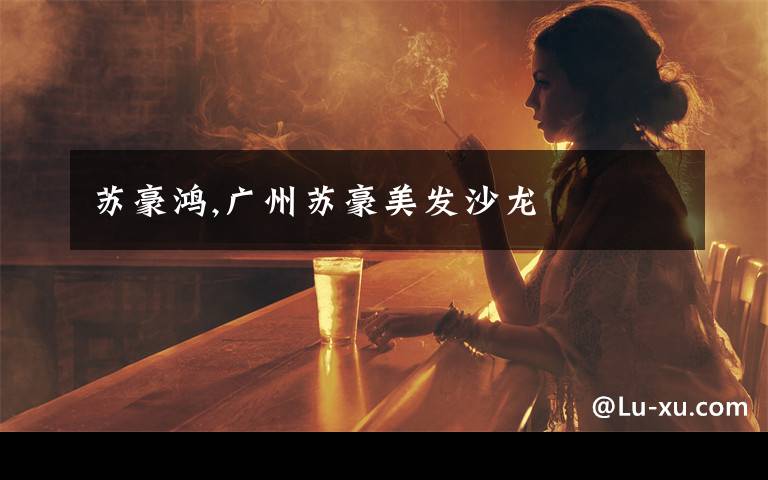 苏豪鸿,广州苏豪美发沙龙