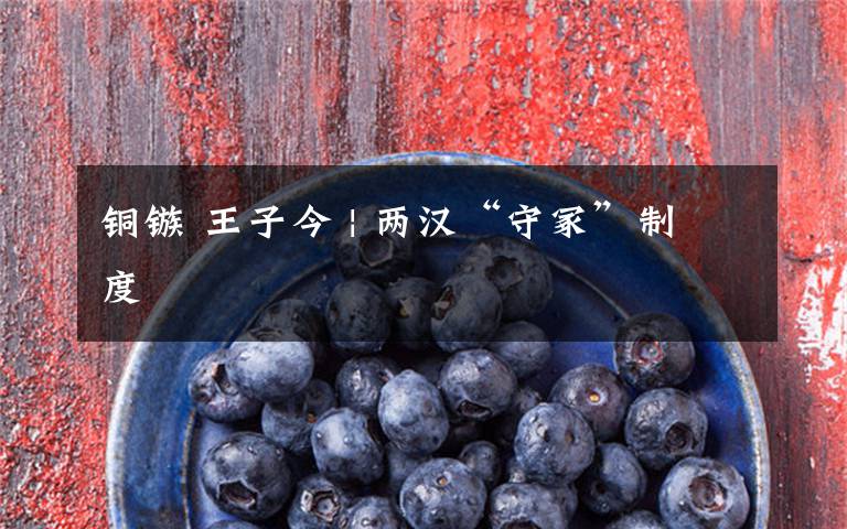 铜镞 王子今 | 两汉“守冢”制度