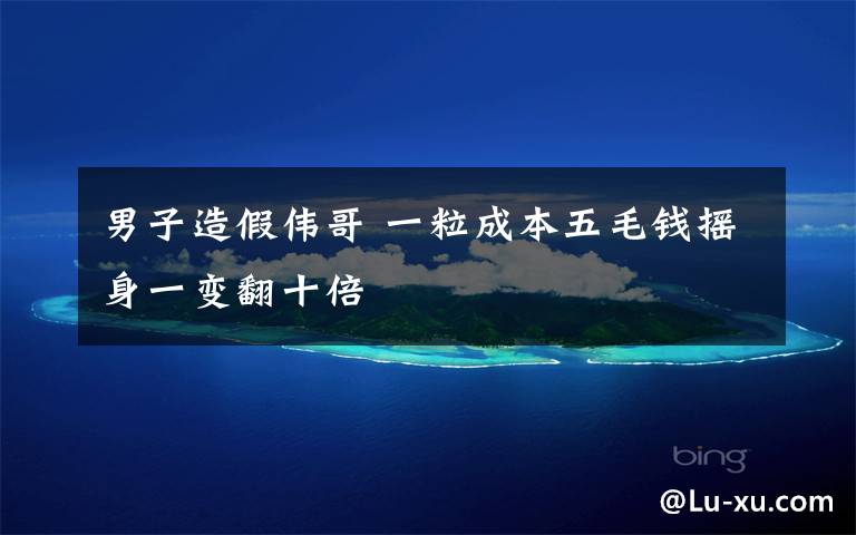 男子造假伟哥 一粒成本五毛钱摇身一变翻十倍