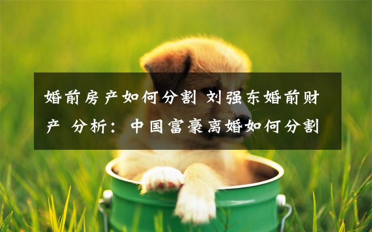 婚前房产如何分割 刘强东婚前财产 分析:中国富豪离婚如何分割财产