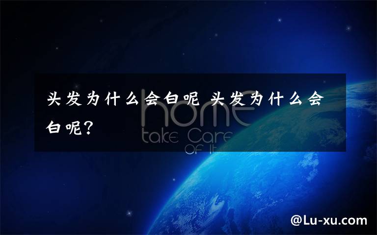 头发为什么会白呢 头发为什么会白呢?