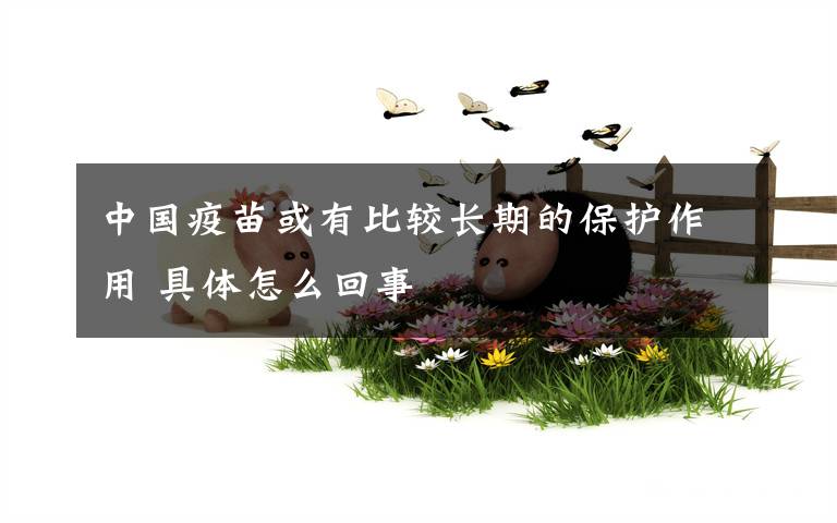 中国疫苗或有比较长期的保护作用 具体怎么回事