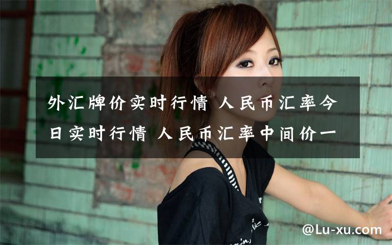 外汇牌价实时行情 人民币汇率今日实时行情 人民币汇率中间价一览