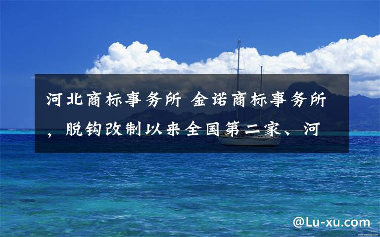 河北商标事务所 金诺商标事务所,脱钩改制以来全国第二家、河北第一家,专业二十六年!!! 经典案例如下: