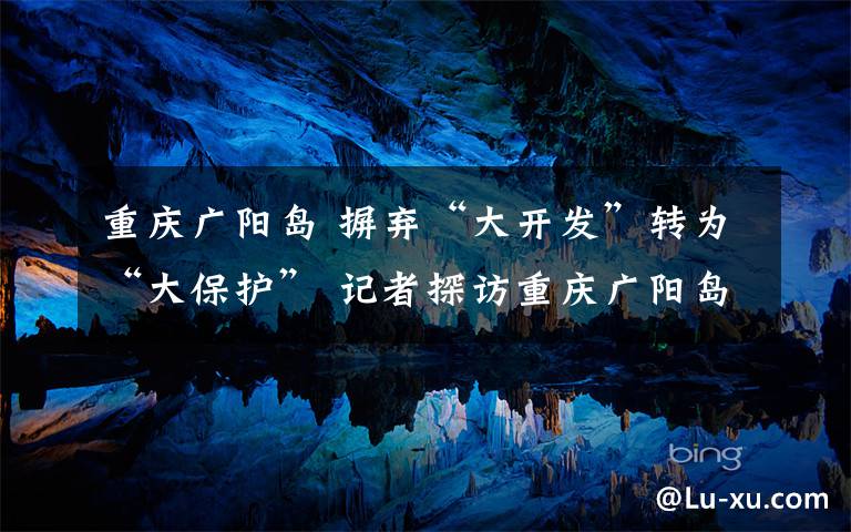 重庆广阳岛 摒弃“大开发”转为“大保护” 记者探访重庆广阳岛生态建设:还岛于民 还岛于自然