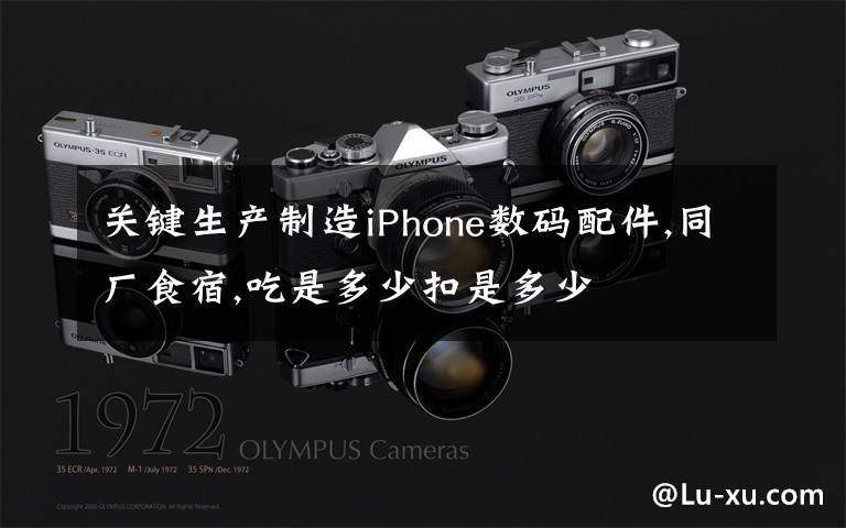 关键生产制造iPhone数码配件,同厂食宿,吃是多少扣是多少