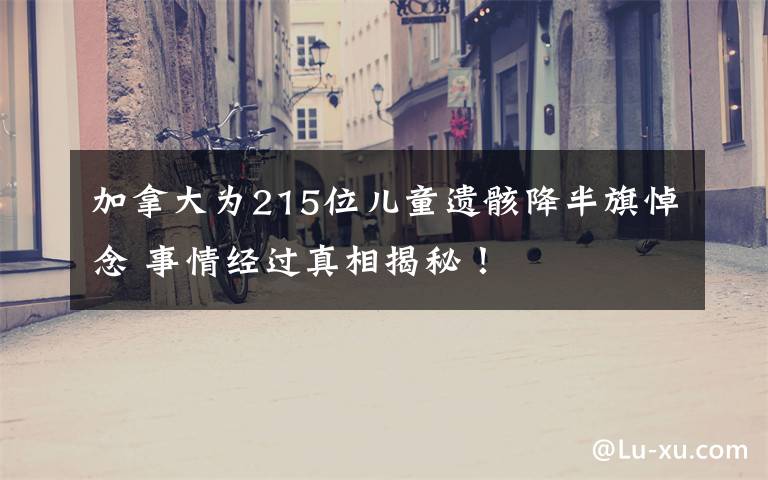 加拿大为215位儿童遗骸降半旗悼念 事情经过真相揭秘！