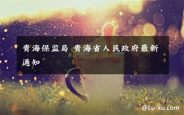 青海保监局 青海省人民政府最新通知