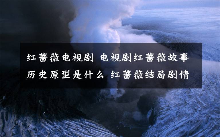 红蔷薇电视剧 电视剧红蔷薇故事历史原型是什么 红蔷薇结局剧情介绍