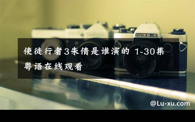 使徒行者3朱倩是谁演的 1-30集粤语在线观看