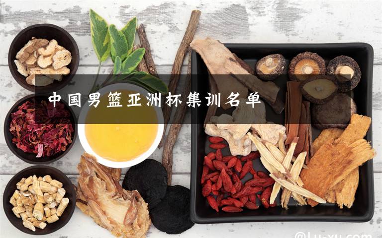 中国男篮亚洲杯集训名单