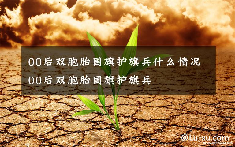 00后双胞胎国旗护旗兵什么情况00后双胞胎国旗护旗兵