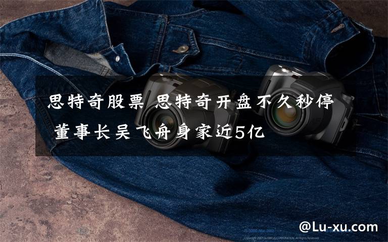 思特奇股票 思特奇开盘不久秒停 董事长吴飞舟身家近5亿
