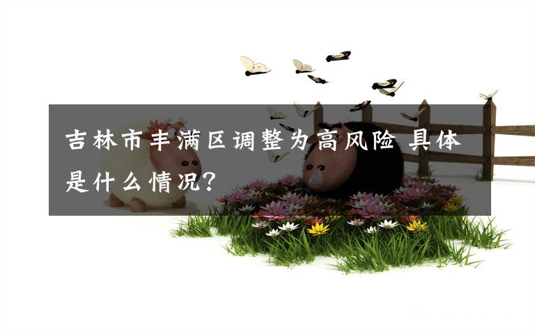 吉林市丰满区调整为高风险 具体是什么情况?