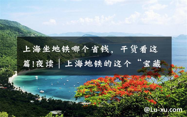 上海坐地铁哪个省钱,干货看这篇!夜读|上海地铁的这个“宝藏”你发现了吗