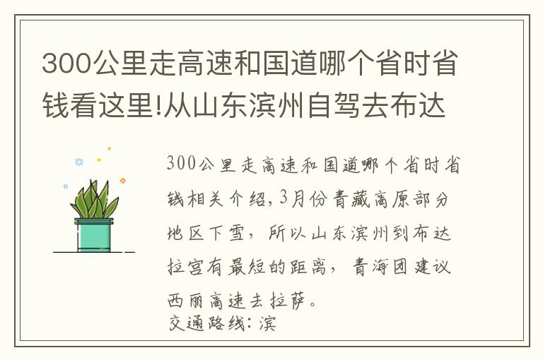 300公里走高速和国道哪个省时省钱看这里!从山东滨州自驾去布达拉宫需要多少费用？走西丽高速更省钱