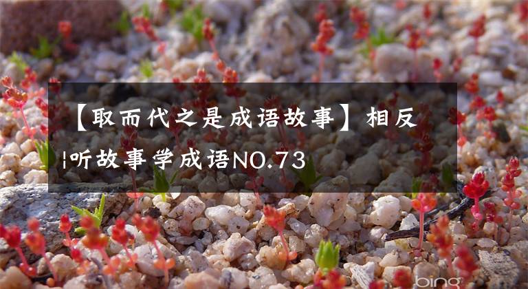 【取而代之是成语故事】相反|听故事学成语NO.73