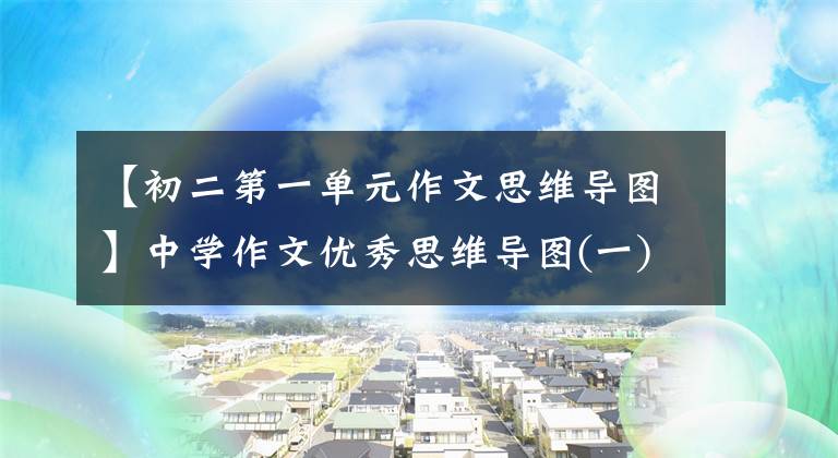 【初二第一单元作文思维导图】中学作文优秀思维导图(一)