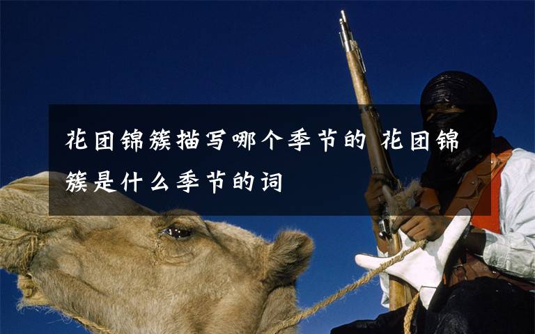 花团锦簇描写哪个季节的 花团锦簇是什么季节的词