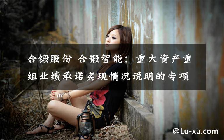 合锻股份 合锻智能：重大资产重组业绩承诺实现情况说明的专项审核报告