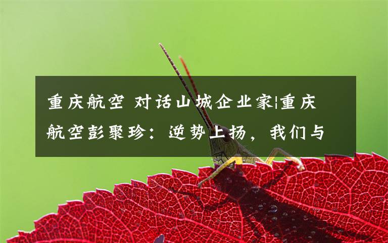 重庆航空 对话山城企业家|重庆航空彭聚珍:逆势上扬,我们与中型航空公司只有一架飞机的距离
