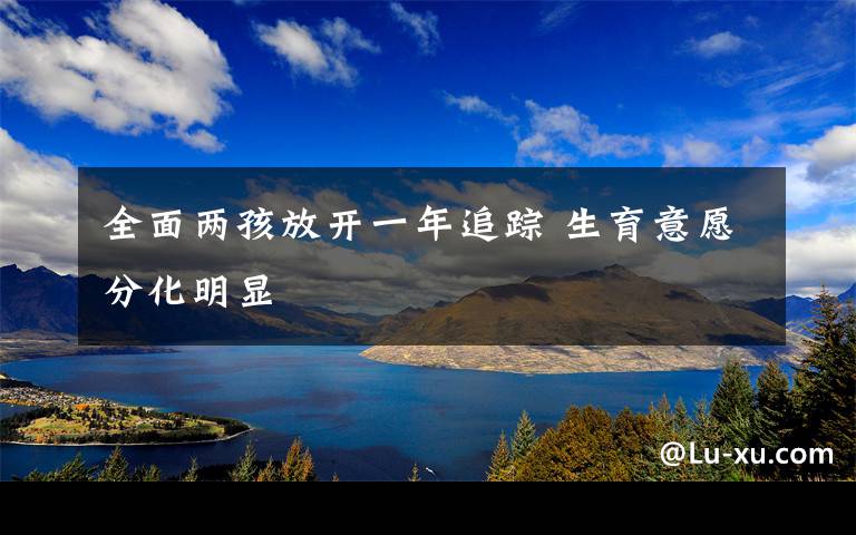 全面两孩放开一年追踪 生育意愿分化明显