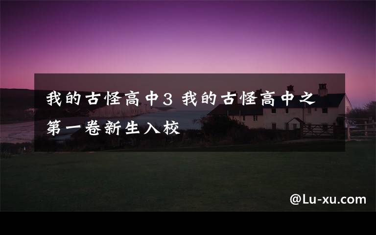 我的古怪高中3 我的古怪高中之第一卷新生入校