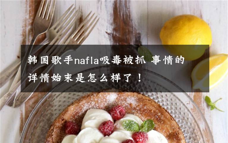 韩国歌手nafla吸毒被抓 事情的详情始末是怎么样了！