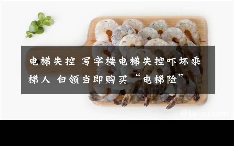 电梯失控 写字楼电梯失控吓坏乘梯人 白领当即购买“电梯险”