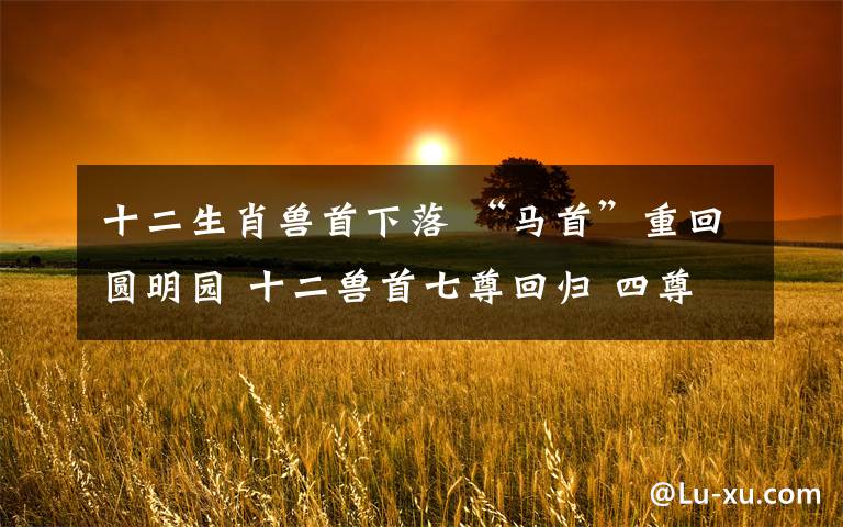 十二生肖兽首下落 “马首”重回圆明园 十二兽首七尊回归 四尊下落不明