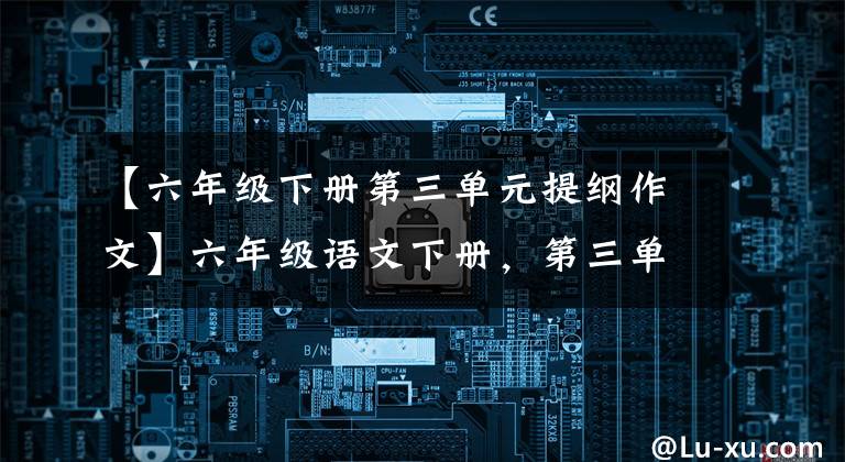 【六年级下册第三单元提纲作文】六年级语文下册,第三单元习作例句,习作及单元复习要点