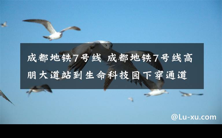 成都地铁7号线 成都地铁7号线高朋大道站到生命科技园下穿通道正式启用