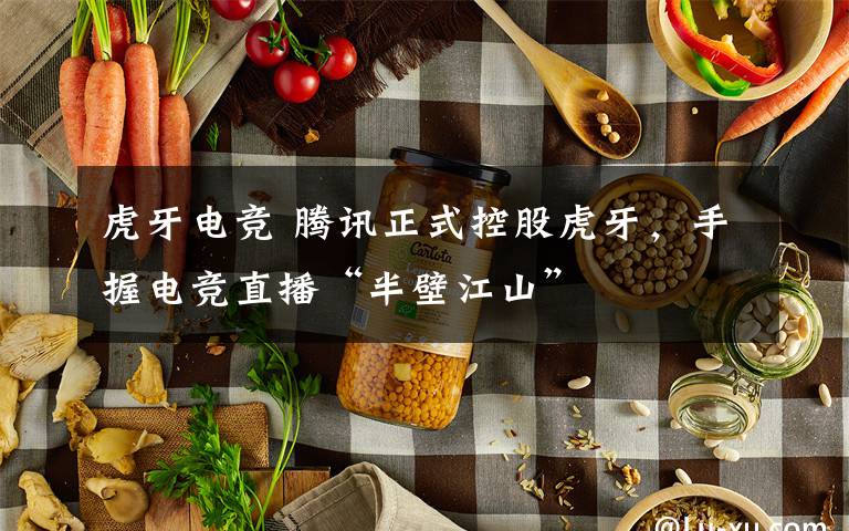 虎牙电竞 腾讯正式控股虎牙,手握电竞直播“半壁江山”