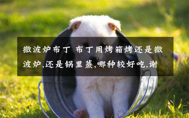 微波炉布丁 布丁用烤箱烤还是微波炉,还是锅里蒸,哪种较好吃.谢谢..