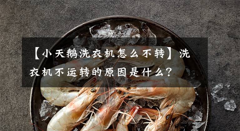 【小天鹅洗衣机怎么不转】洗衣机不运转的原因是什么?