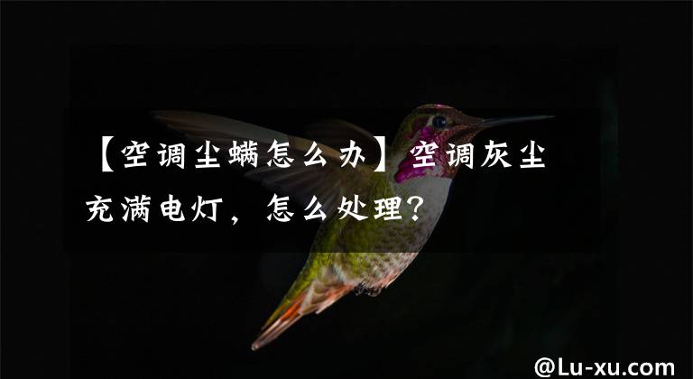 【空调尘螨怎么办】空调灰尘充满电灯,怎么处理?